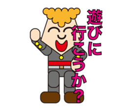 An old-fashioned bad boy sticker #3371127