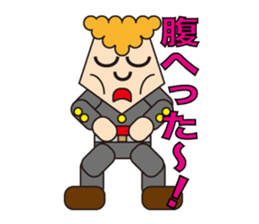 An old-fashioned bad boy sticker #3371128