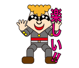 An old-fashioned bad boy sticker #3371138