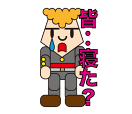 An old-fashioned bad boy sticker #3371148