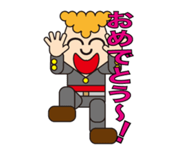 An old-fashioned bad boy sticker #3371151