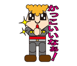 An old-fashioned bad boy sticker #3371153