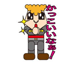 An old-fashioned bad boy sticker #3371153