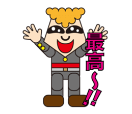 An old-fashioned bad boy sticker #3371157