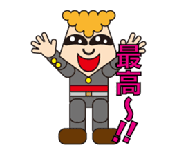 An old-fashioned bad boy sticker #3371157