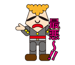 An old-fashioned bad boy sticker #3371158