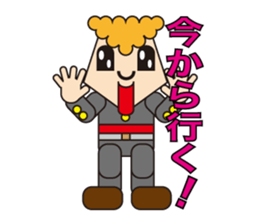 An old-fashioned bad boy sticker #3371159