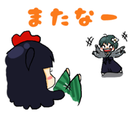 Fairy Red camellia sticker #3372241