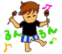 The Boy Sending Healing 2 sticker #3372366