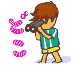 The Boy Sending Healing 2 sticker #3372392