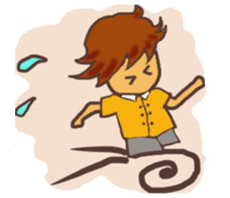 The Boy Sending Healing 2 sticker #3372394