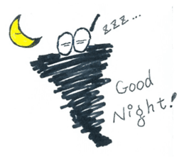 Shaggy Basket Worm sticker #3372454