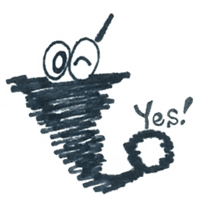 Shaggy Basket Worm sticker #3372472