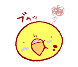 MOG is funny budgerigars sticker #3372524