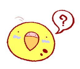 MOG is funny budgerigars sticker #3372526