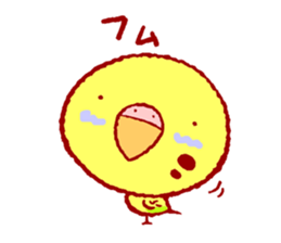 MOG is funny budgerigars sticker #3372535