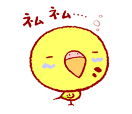 MOG is funny budgerigars sticker #3372538