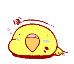 MOG is funny budgerigars sticker #3372549