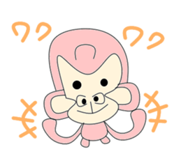 Pink gori sticker #3372651