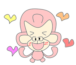 Pink gori sticker #3372653