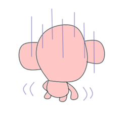 Pink gori sticker #3372659