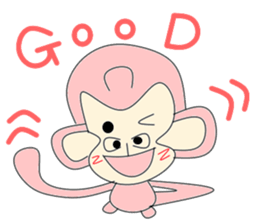 Pink gori sticker #3372671