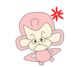 Pink gori sticker #3372677