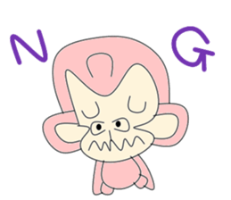 Pink gori sticker #3372679