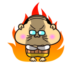 hamster dad sticker #3372877