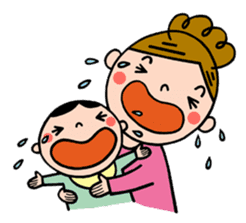 Busy with Baby sticker #3373143