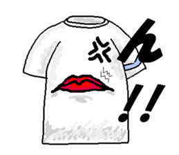 Talkative t shirt sticker #3373447