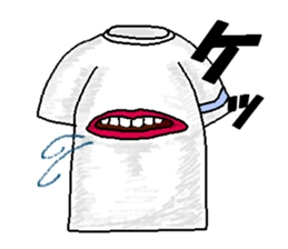 Talkative t shirt sticker #3373478