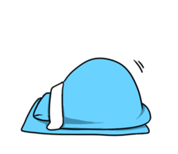 Much sleeping cat sticker #3374147