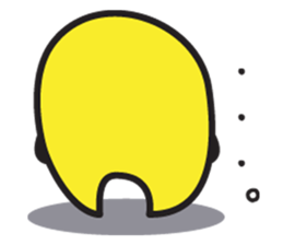 Yellow-chan is Fan of someone sticker #3374391