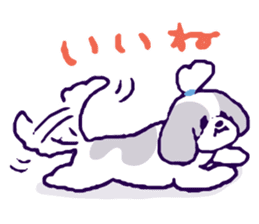 The Laid-back Life of Momopi sticker #3374417