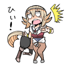 cute monsters sticker sticker #3374578