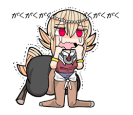 cute monsters sticker sticker #3374580