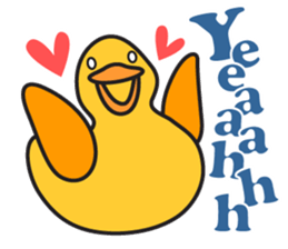 Duckie Time! sticker #3374837