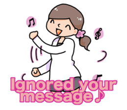 Apparently a typical female worke [ENG] sticker #3375023