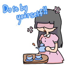 Apparently a typical female worke [ENG] sticker #3375025