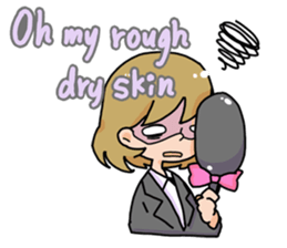 Apparently a typical female worke [ENG] sticker #3375026