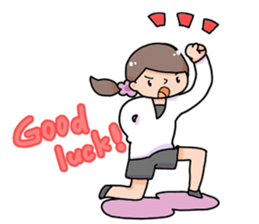 Apparently a typical female worke [ENG] sticker #3375027