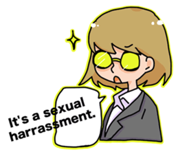 Apparently a typical female worke [ENG] sticker #3375029