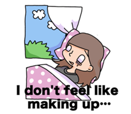 Apparently a typical female worke [ENG] sticker #3375031