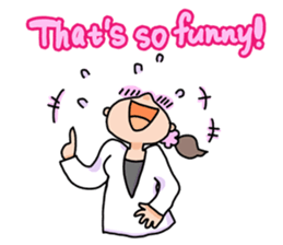 Apparently a typical female worke [ENG] sticker #3375033