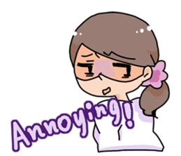 Apparently a typical female worke [ENG] sticker #3375035