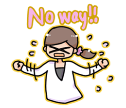 Apparently a typical female worke [ENG] sticker #3375044