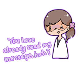 Apparently a typical female worke [ENG] sticker #3375049