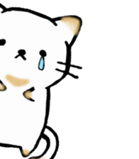 Cute cat and fat cat sticker #3375117