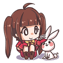 Rekka&Rabbit's daily life -The first- sticker #3375164